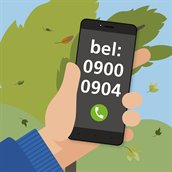 BW Geen Spoed ilustratie telefoon